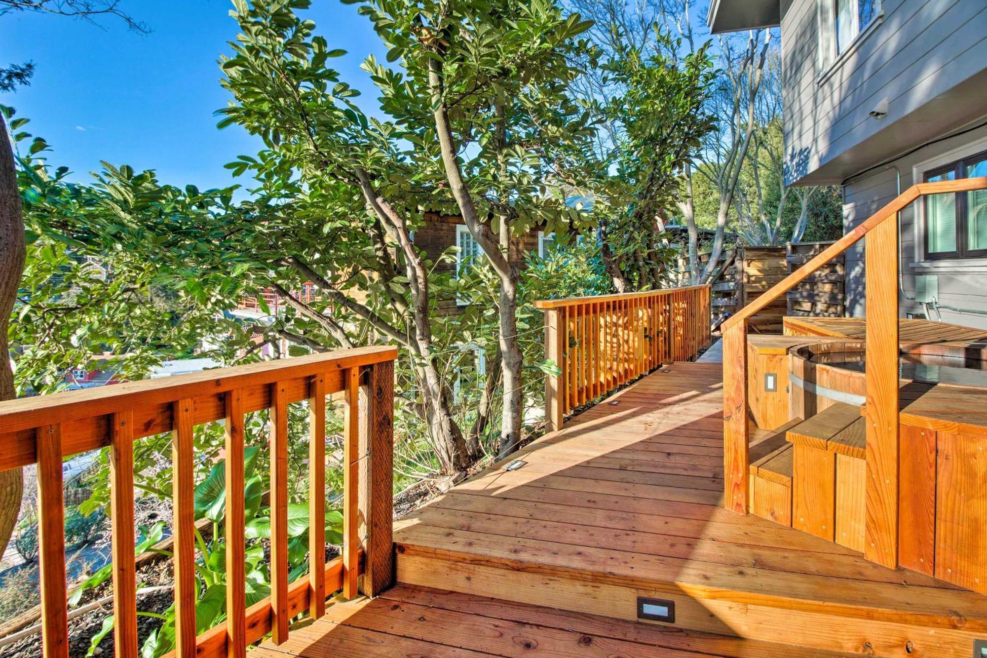 Luxury Studio With Hot Tub And San Francisco Bay Views Richmond Exterior foto